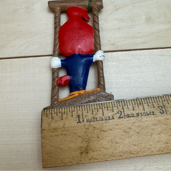 Walter Lantz Productions Inc KNOTHEAD 1975 Metal Ornament - Picture 5 of 6